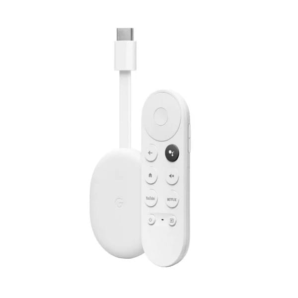 Google Chromecast 4K with Google TV White