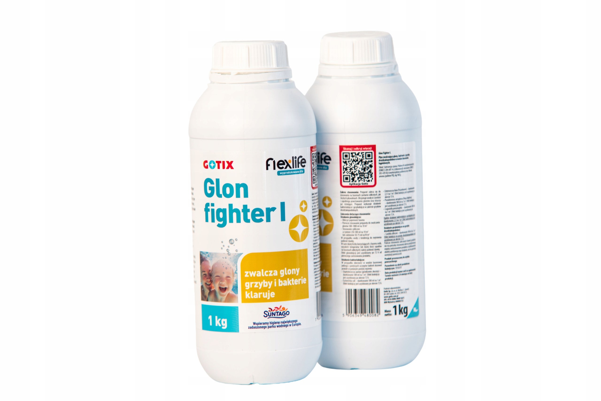 Gotix Algae Fighter And Chemistry For SPA Antialgae 1L Liquid Agent Brand Gotix