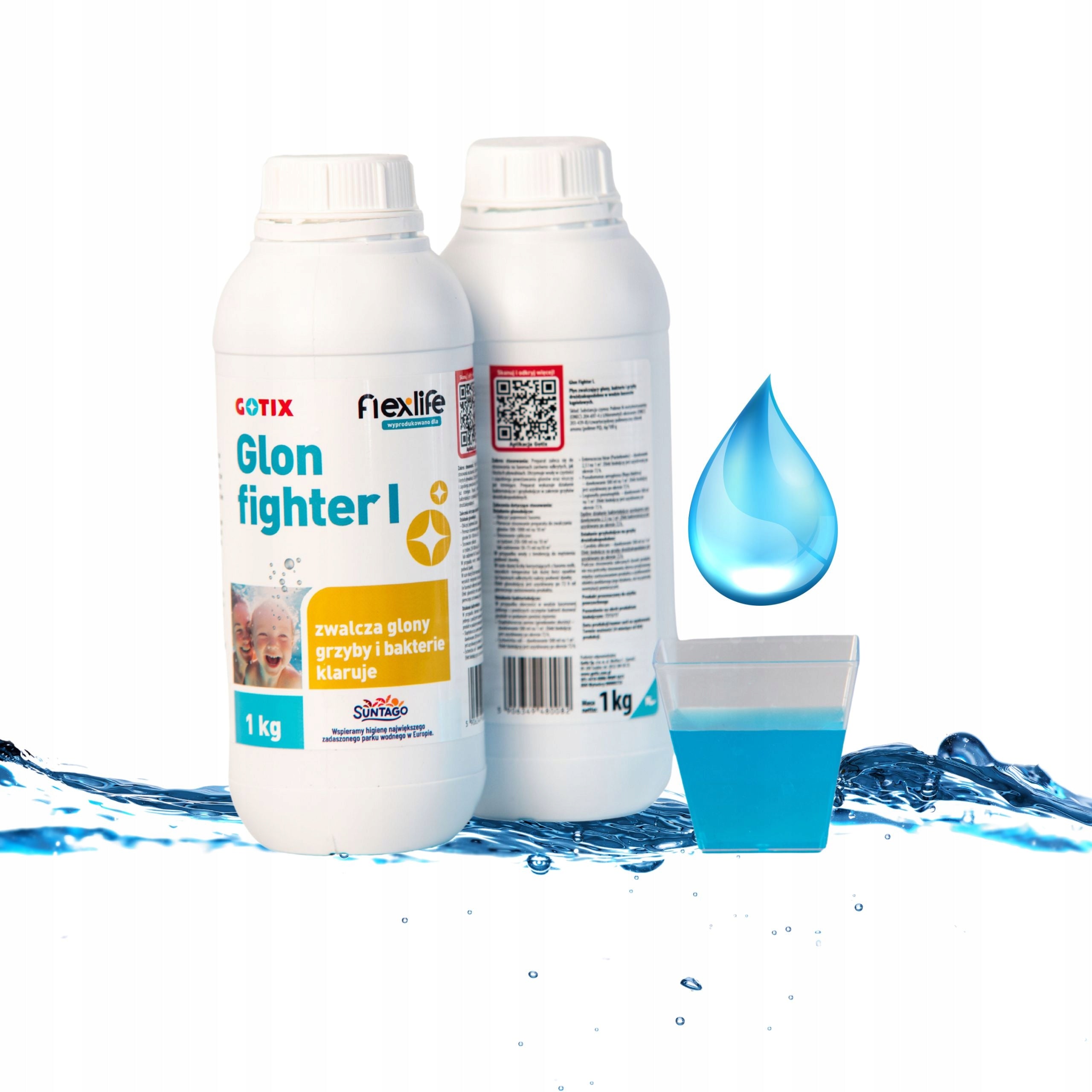 Gotix Algae Fighter And Chemistry For SPA Antialgae 1L Liquid Agent Manufacturer code 5906349480082