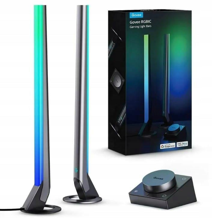 Govee H6047 RGBIC Wi-Fi LED Gaming Light Bars with Alexa & Google Assistant Support