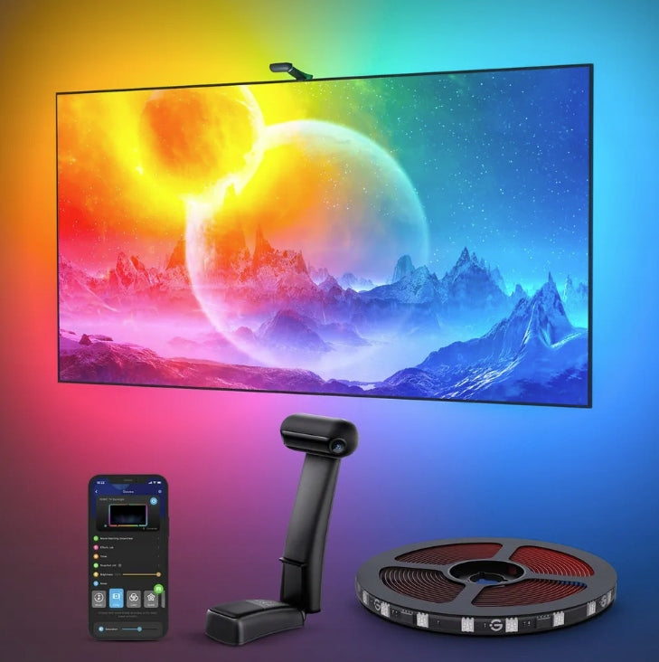 Govee H605C Envisual TV Backlight T2 LED Strip for 75-85 inch TV RGBIC WiFi Manufacturer code H605C312