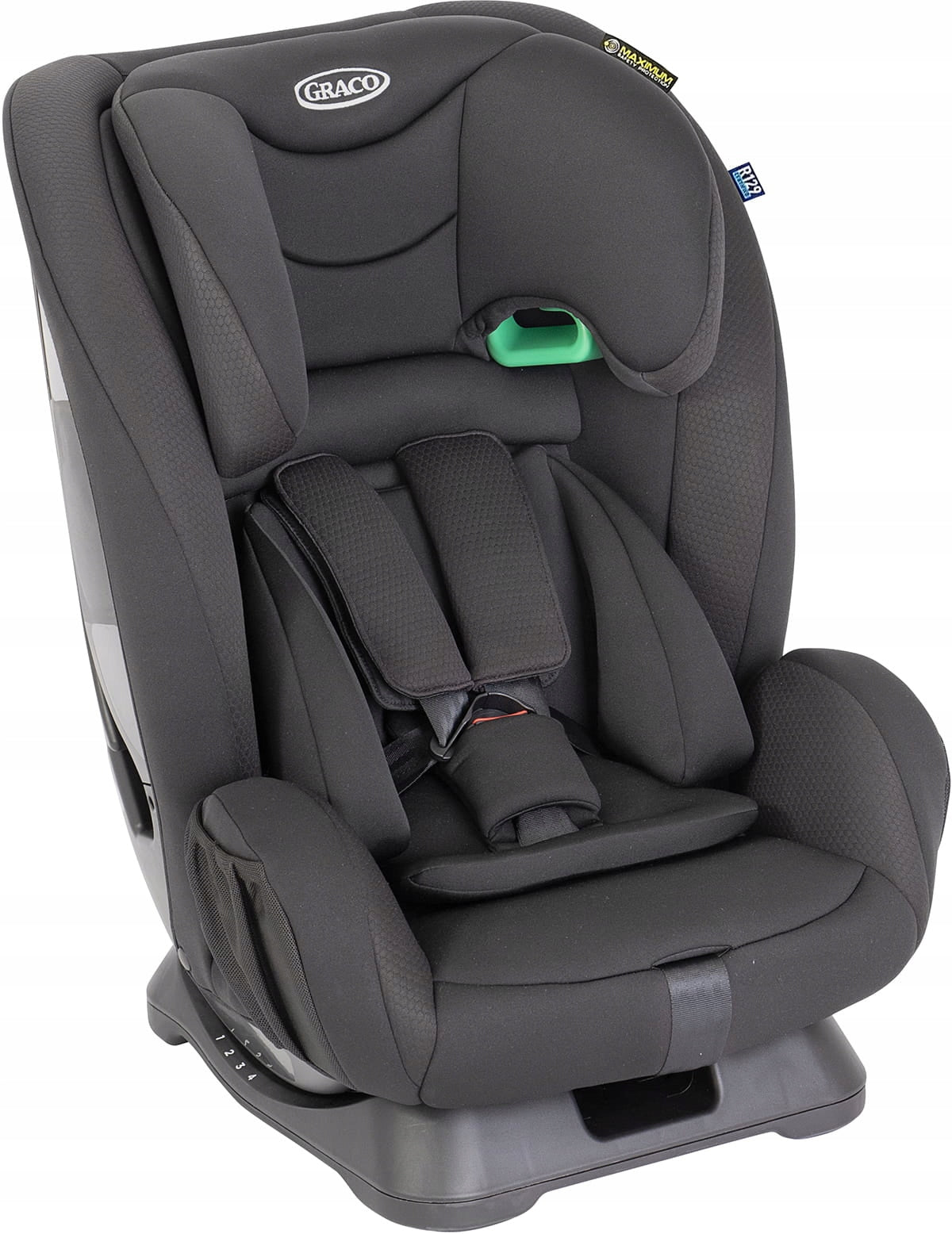 Graco FlexiGrow R129 - i-Size car seat 76-145 cm | Onyx