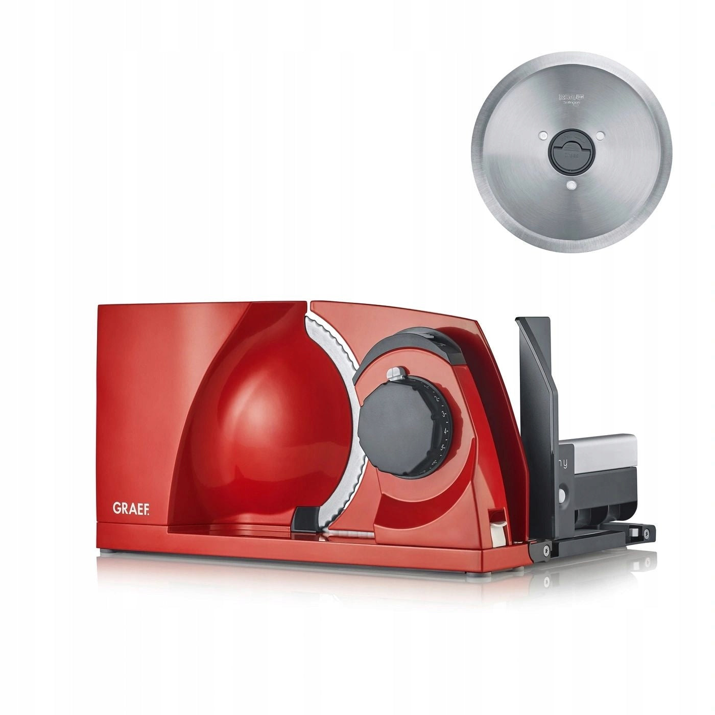 Graef MYtiny Twin Folding Electric Slicer (Red)