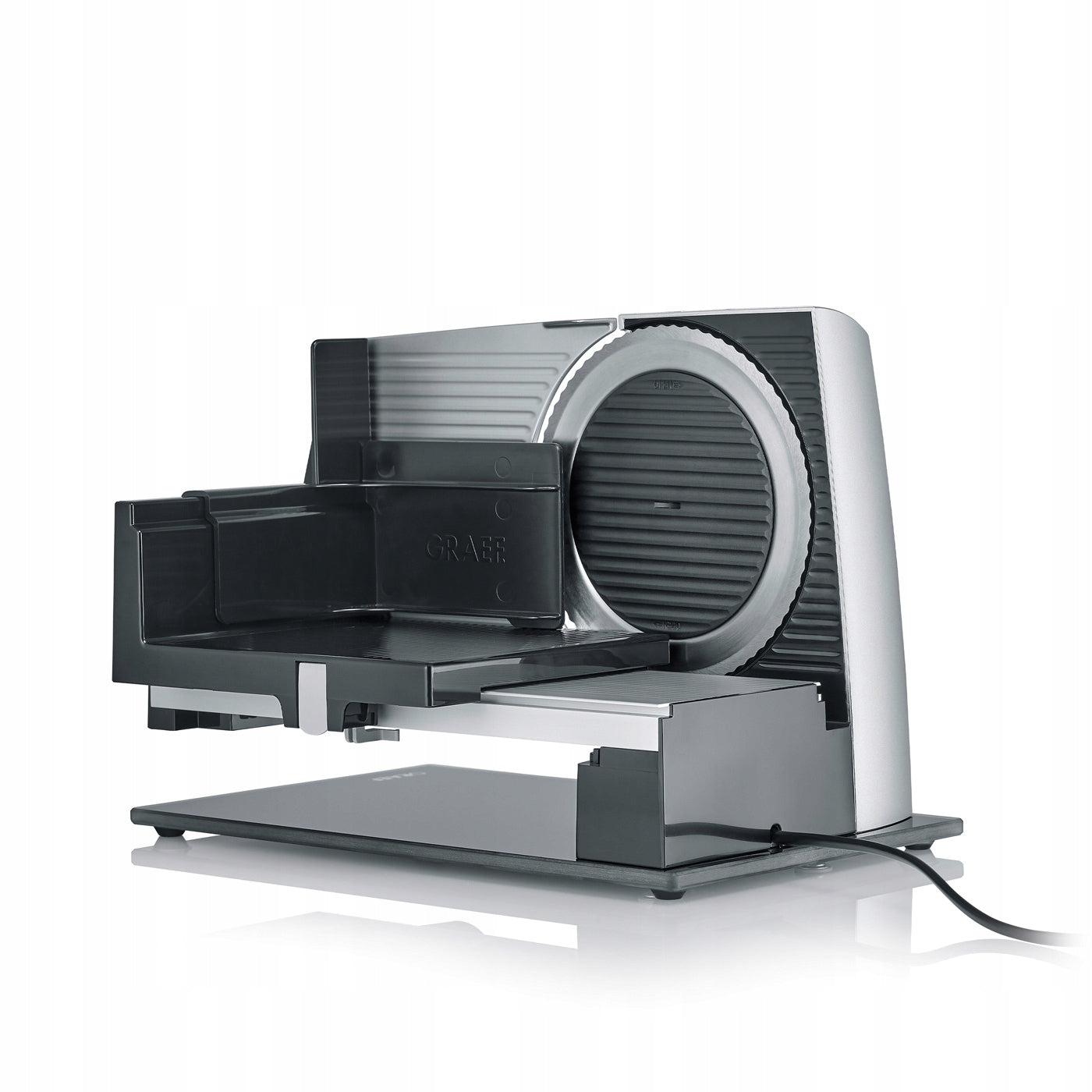 Graef Style S12 Twin Electric Slicer - Two Blades (Silver) Manufacturer code S12025