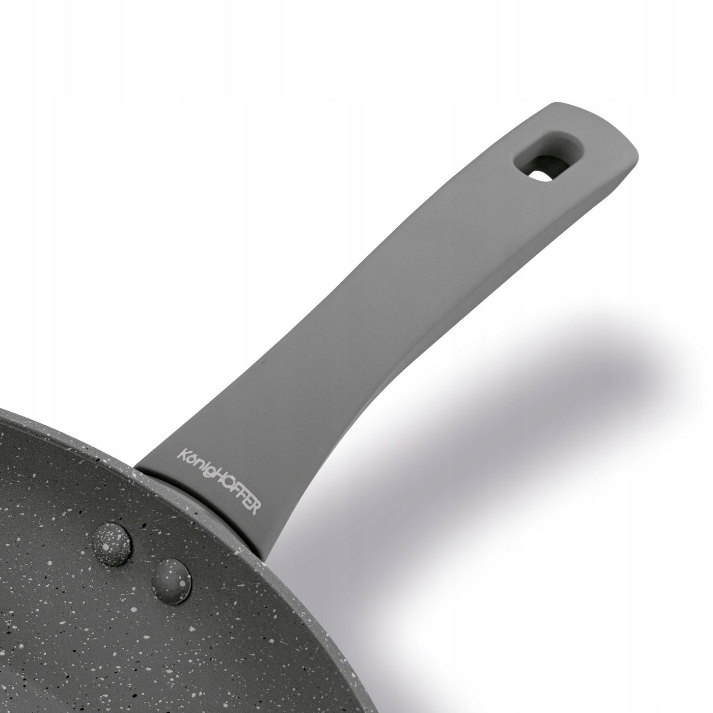 Granite Pan INDUCTION GAS Pan 26cm Greys Marble Konighoffer Packaging status original