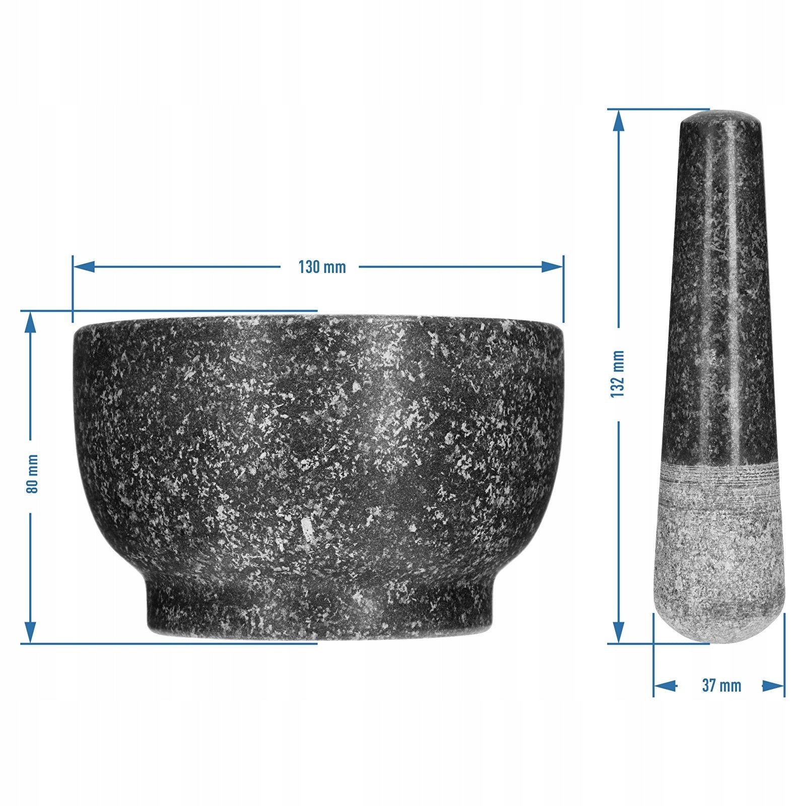 Granite kitchen mortar with pestle Browin Manufacturer code 312008
