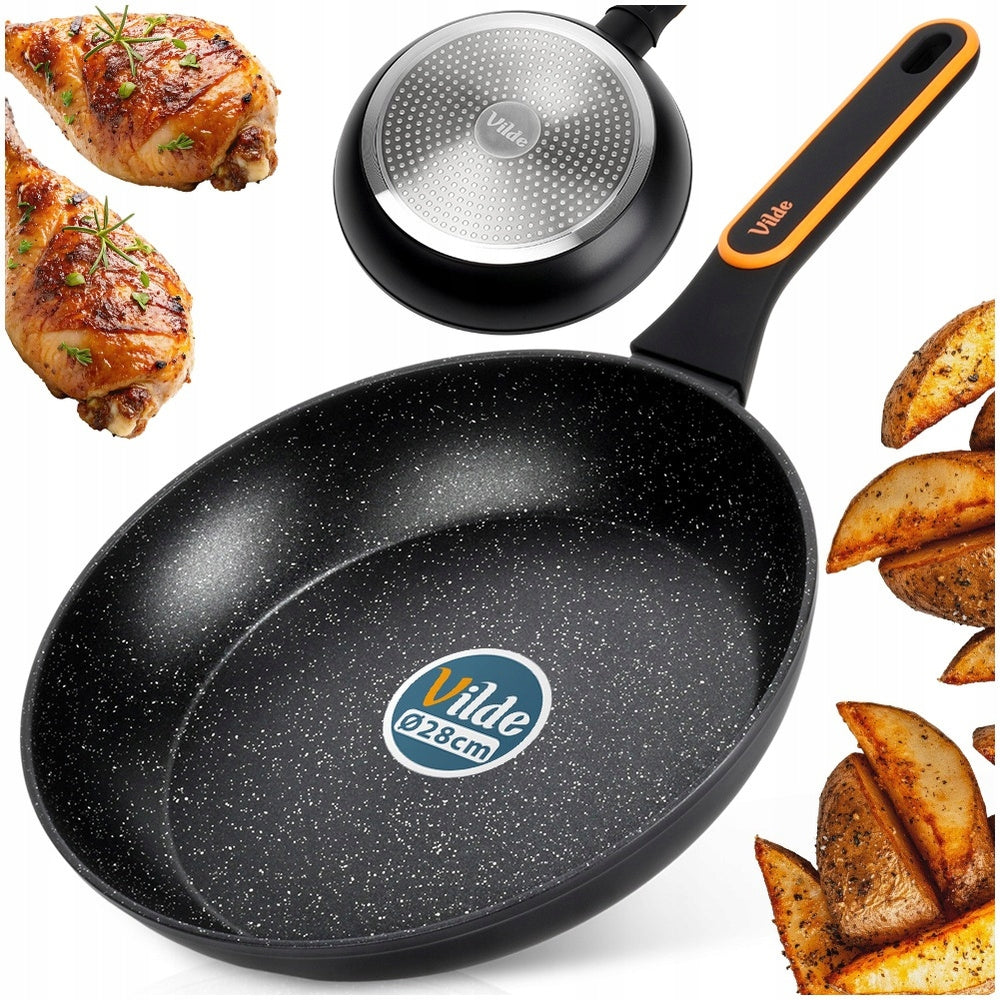 Granite pan 28 cm Vilde Terruna frying stewing meat vegetables fish