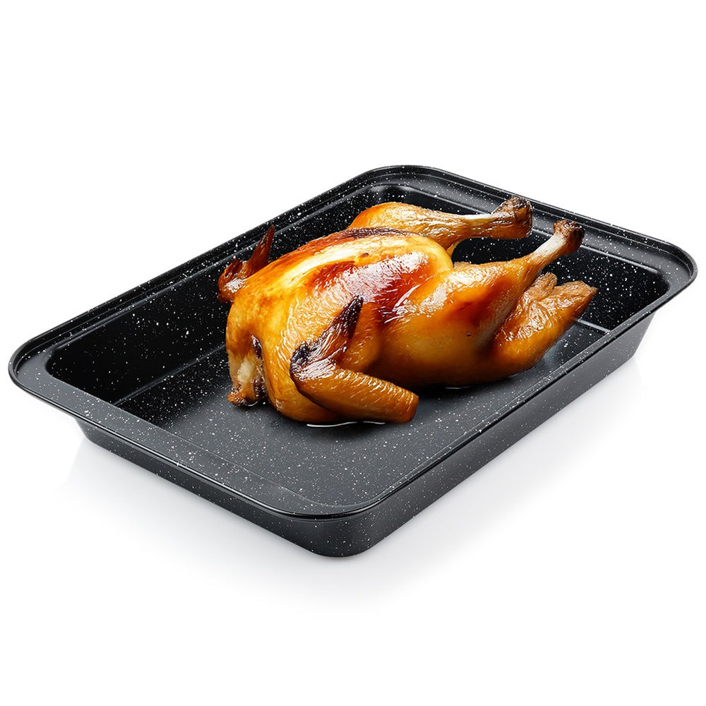Granite pan VILDE baking sheet 37,5x25,5x5 cm steel Manufacturer code 5904316492281