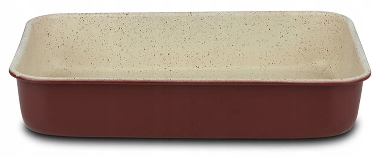 Granite rectangular nonstick 4,2 l 34x26x6,5 cm Packaging status original