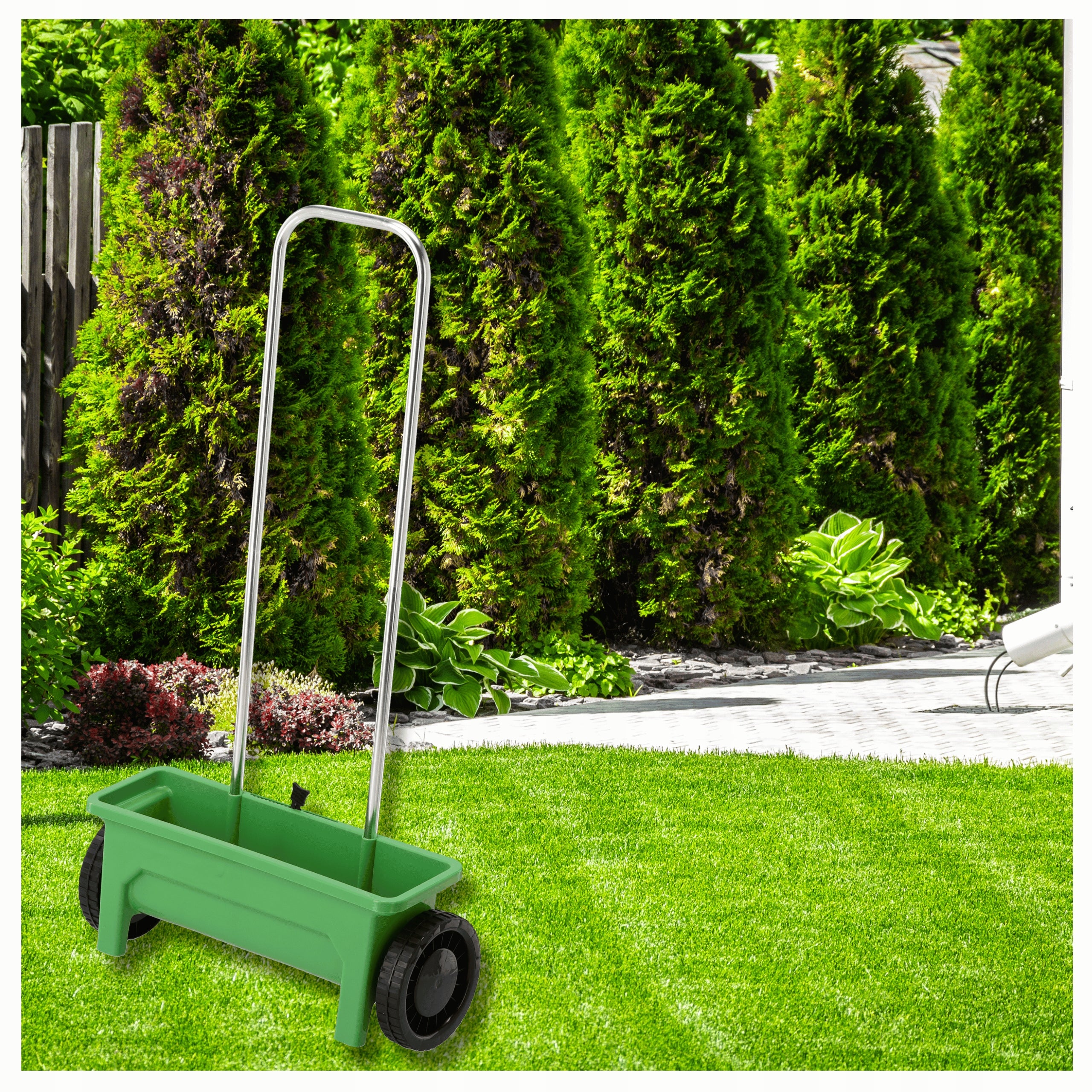 Grass Seed Spreader Seed Fertilizer Garden Universal 12l Power supply handheld
