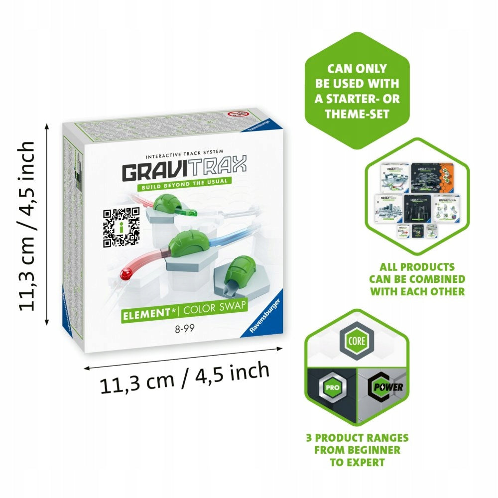 GraviTrax Addendum Ball Tracks Color Swap 224371 Manufacturer code 224371