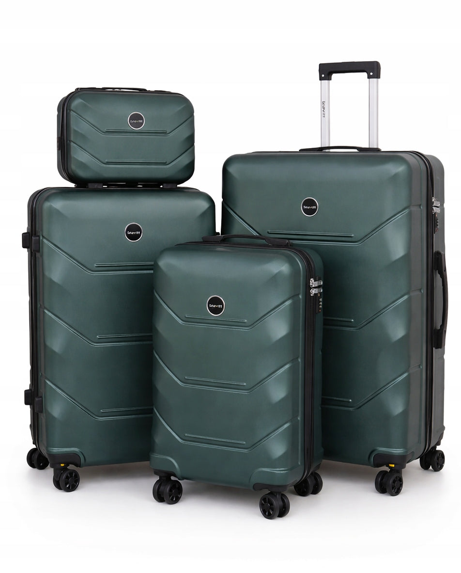 Gravitt 2552 suitcase set 4in1 large medium small trunk ABS combination lock Manufacturer code 2552/KPL/MIX