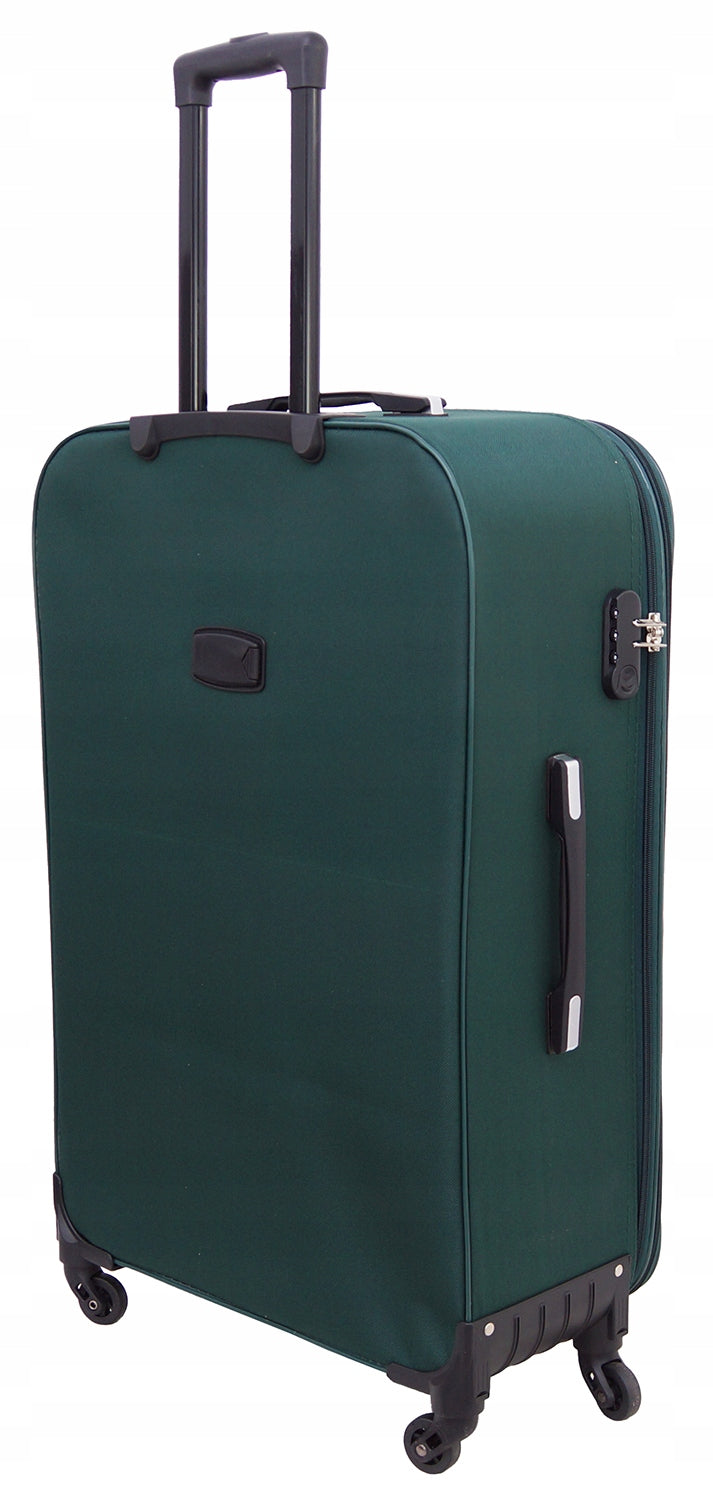 Gravitt 904-01 Large Material Suitcase 100l 4 Wheels Combination Lock Manufacturer code 904/D/GREEN