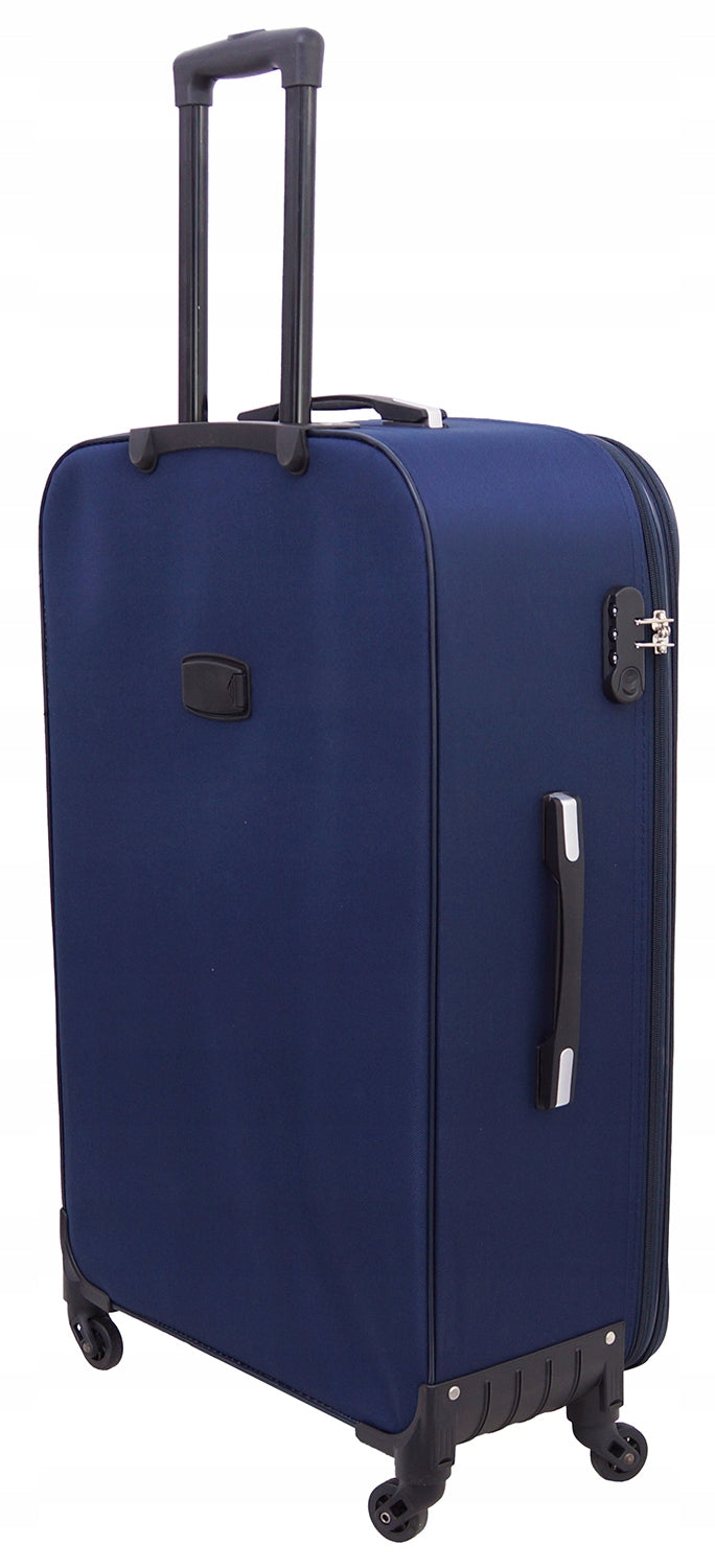 Gravitt 904-01 Medium Material Suitcase 60l 4 Wheels Combination Lock Manufacturer code 904/Ś/NAVY