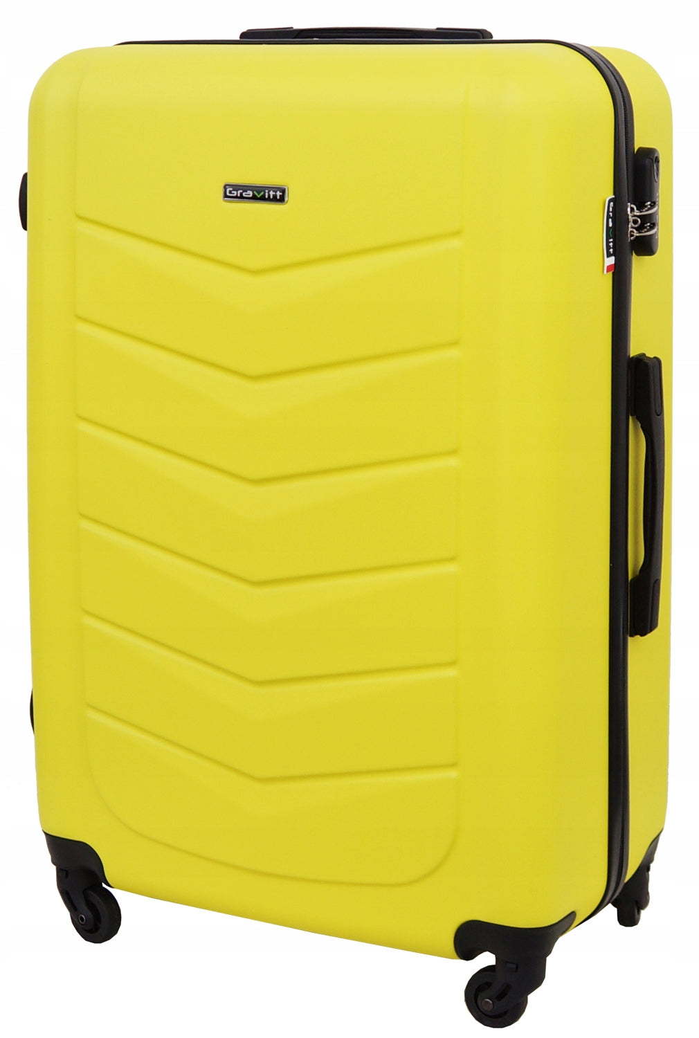 Gravitt Suitcase hard medium ABS 602 TRAVEL ON WHEELS Depth (shorter edge) 24 cm