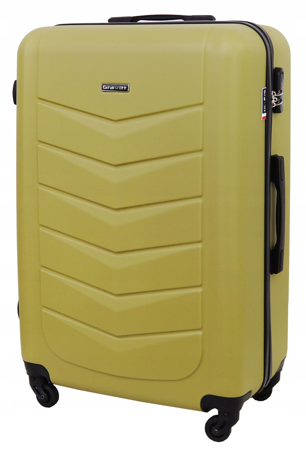 Gravitt Suitcase hard medium ABS 602 TRAVEL ON WHEELS Width (longer edge) 44 cm