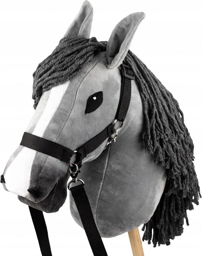 Grey A3 - Polish Hobby Horse - Horse on Stick - Horse on Stick - Skippi