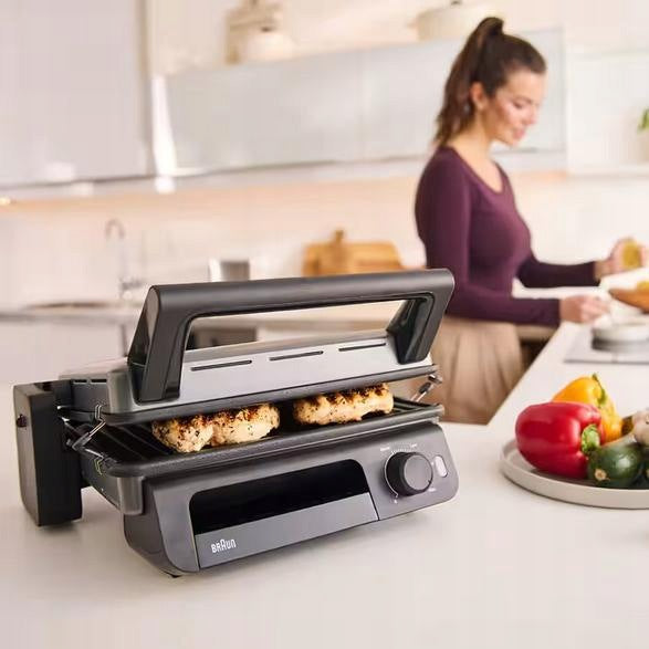 Grill BRAUN MultiGrill 5 CG 5010 Black and silver Brand Braun