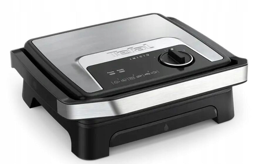 Grill TEFAL GC272D10 INICIO ADJUST RELIFT Silver-black 2000 W Packaging status original