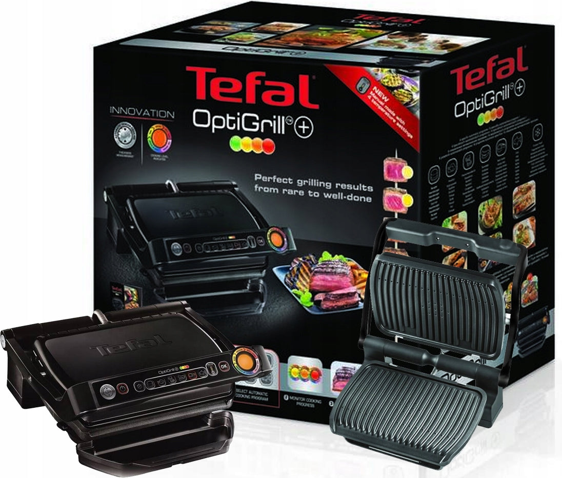 Grill Tefal Optigrill+ GC712834 Black Edition kitchen contact 2000 W