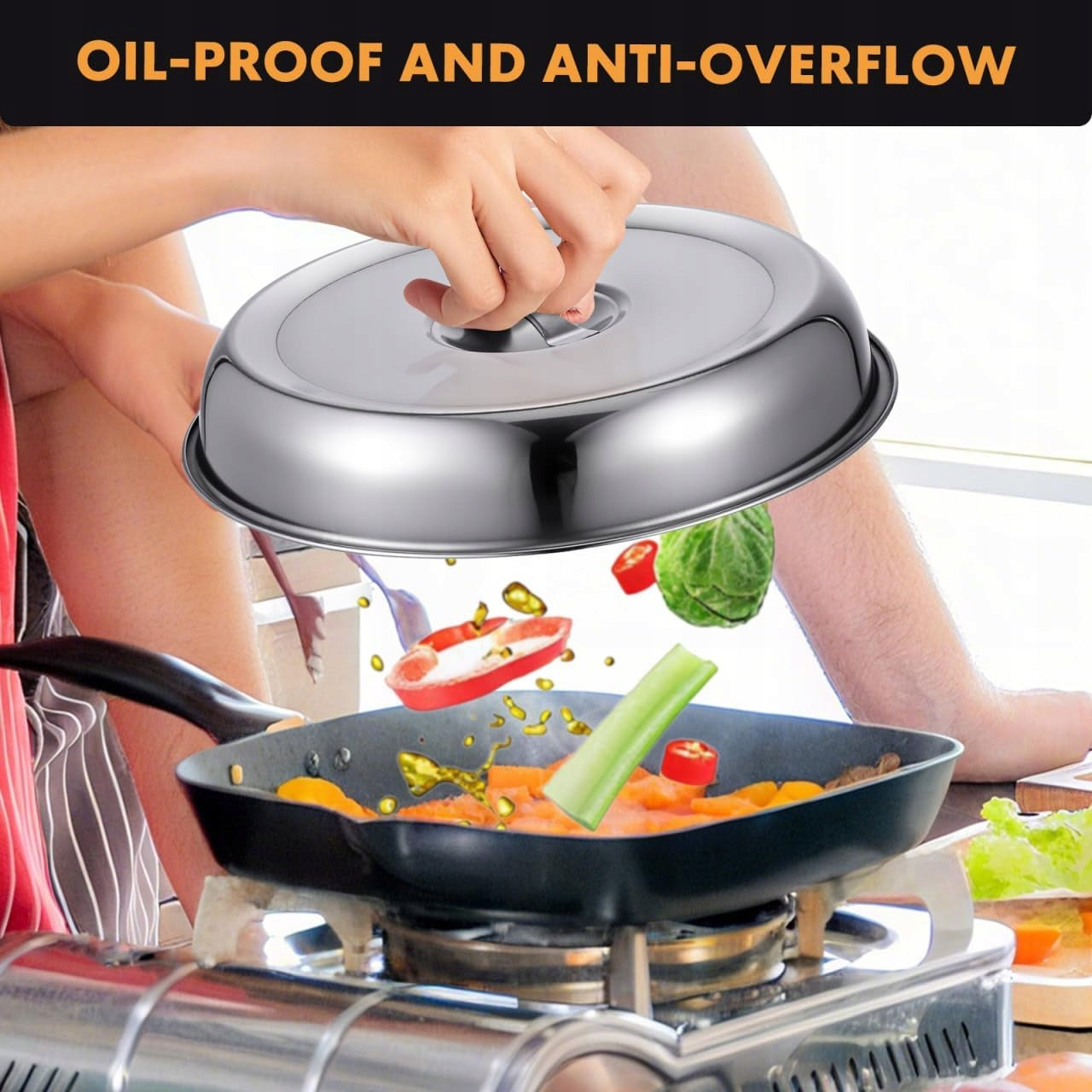 Grill and cheese melting domes for burgers, stainless steel 2 pcs. EAN (GTIN) 4960759904331