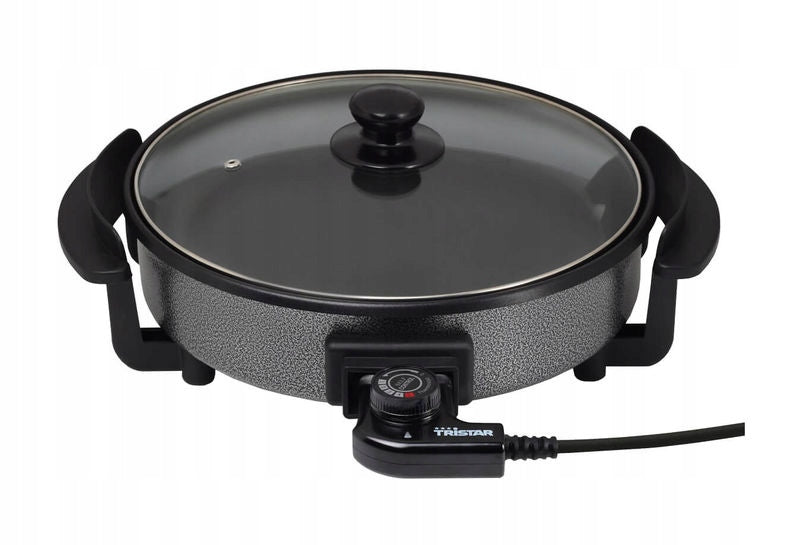 Grill pan Tristar PZ-2963, diameter 30 cm, black