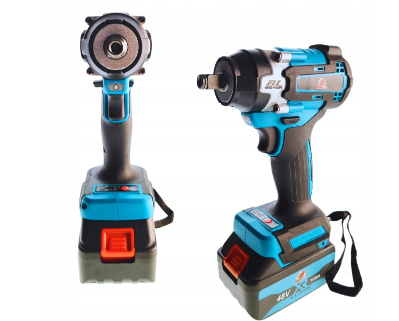 Grinder + Impact Wrench Cordless Tool Set 6Ah Rechargeable Brand no brand