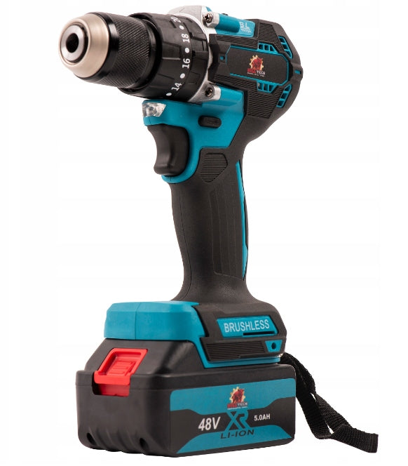 Grinder + Impact Wrench Cordless Tool Set 6Ah Rechargeable Manufacturer code PRO TOOLS 3W1