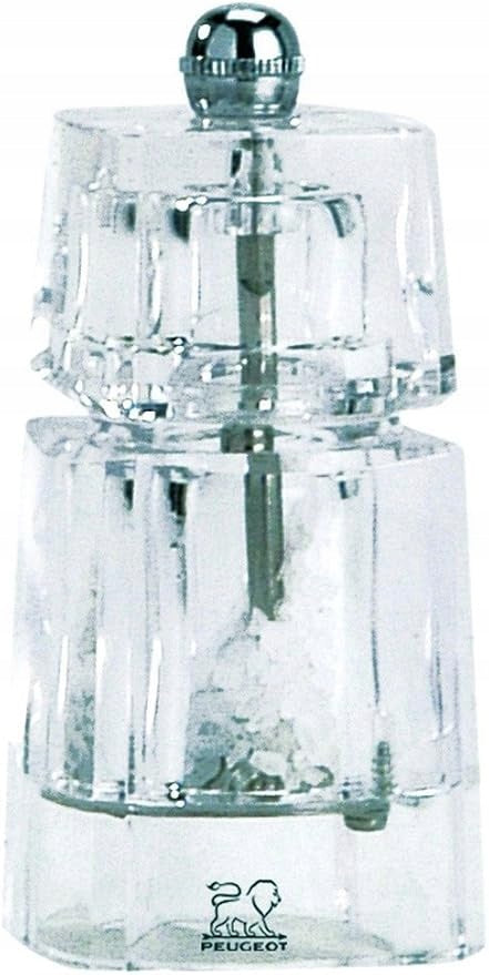 Grinder Peugeot Chaumont hand salt pepper grinder 11 cm transparent Packaging status original