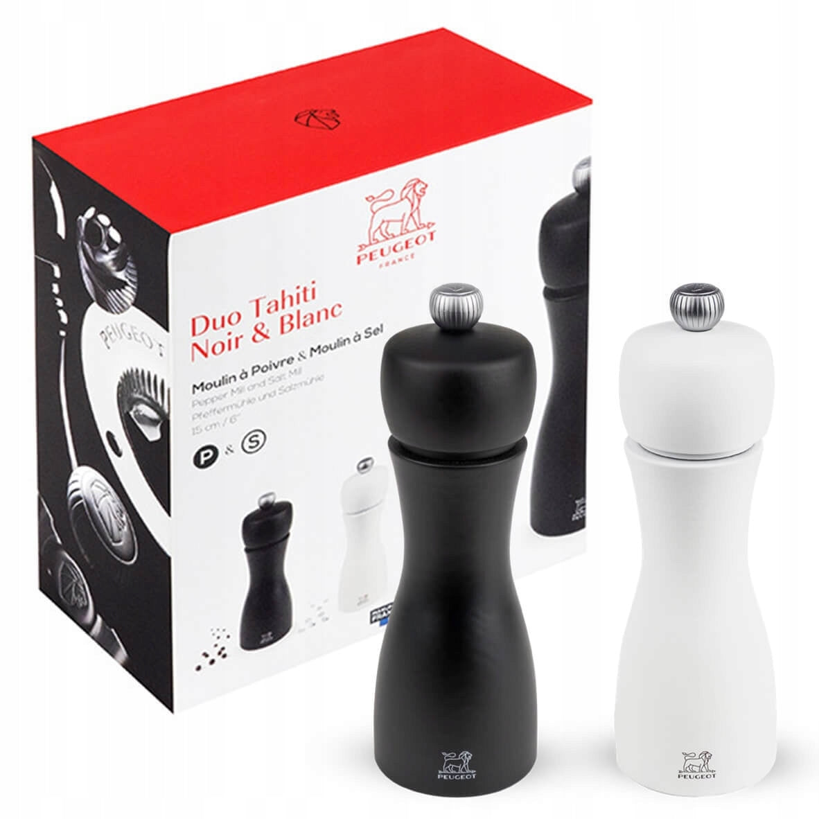Grinders Peugeot Tahiti 15 cm salt pepper Made in France