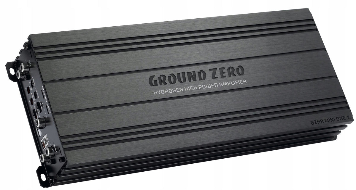 Ground Zero GZHA MINI ONE-K car amplifier mono 1 channel 1000W RMS
