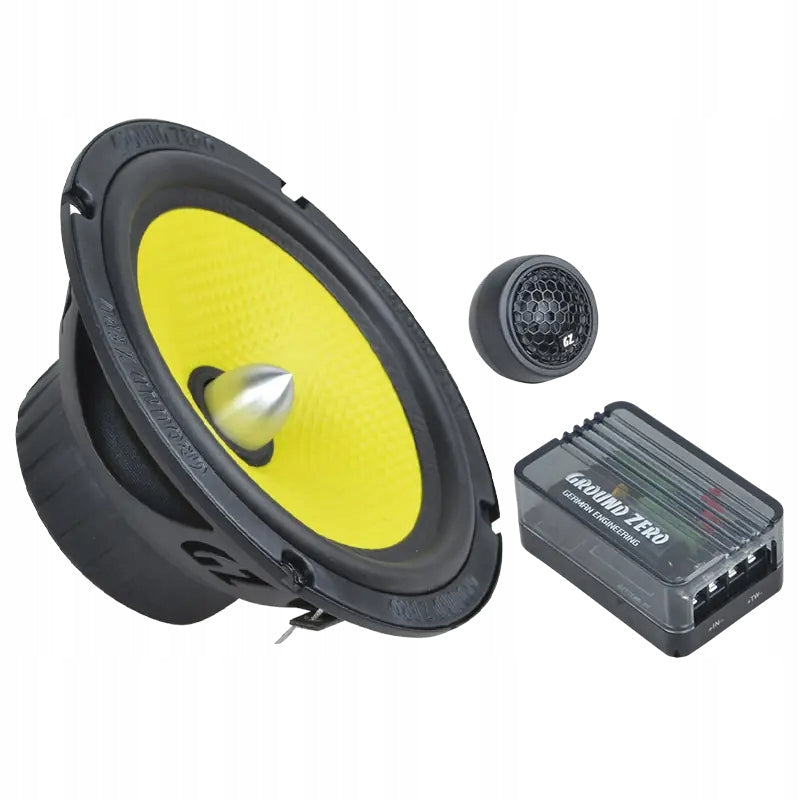 Ground Zero GZTC 165.2X głośniki 165mm zestaw car audio 150W Packaging status original