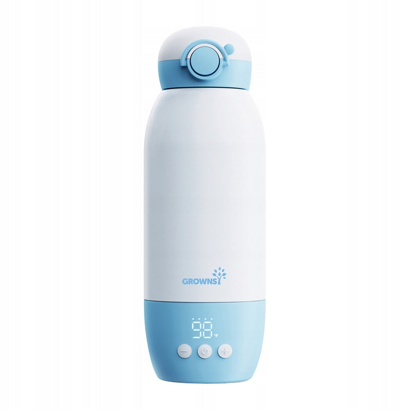 Grownsy T6 Portable Wireless Bottle Warmer 600ml USB 2700mAh