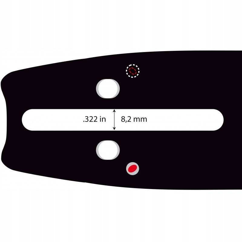 Guide OREGON 38cm 15" .325" 1,5mm (64 links) 21LPX 158PXBK095 Manufacturer code 158PXBK095.4186