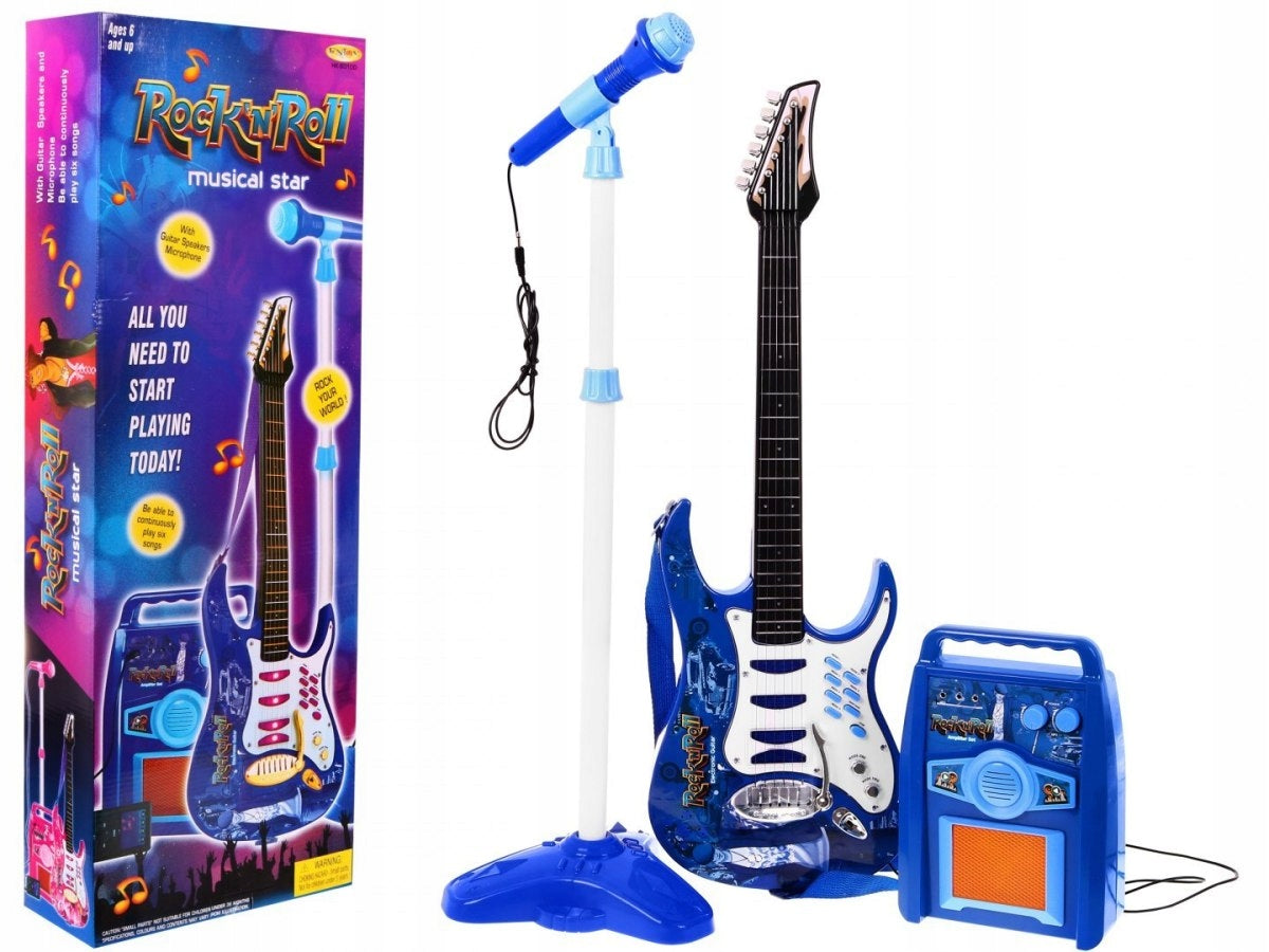 Guitar with accessories for children 6+
