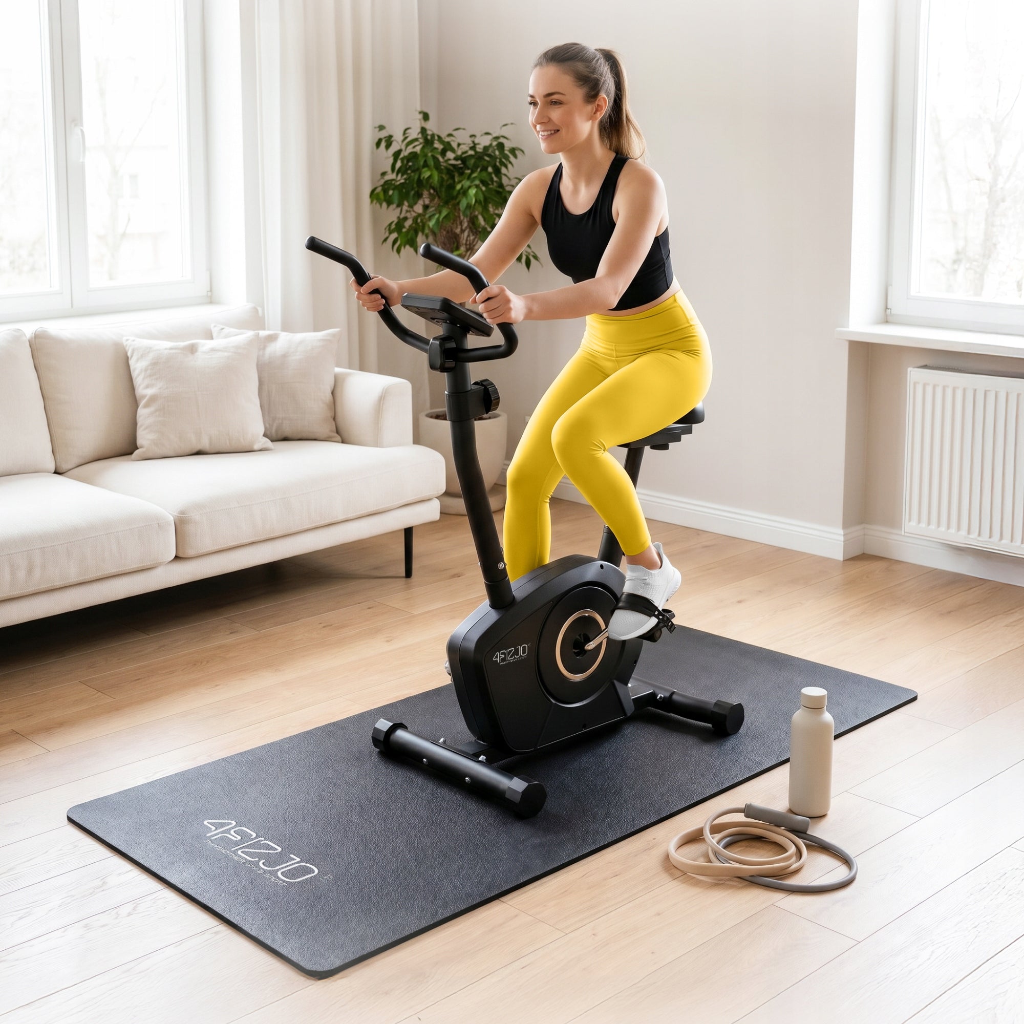 Gym Fitness Equipment Mat For Exercise Durable Non-Slip Packaging status original