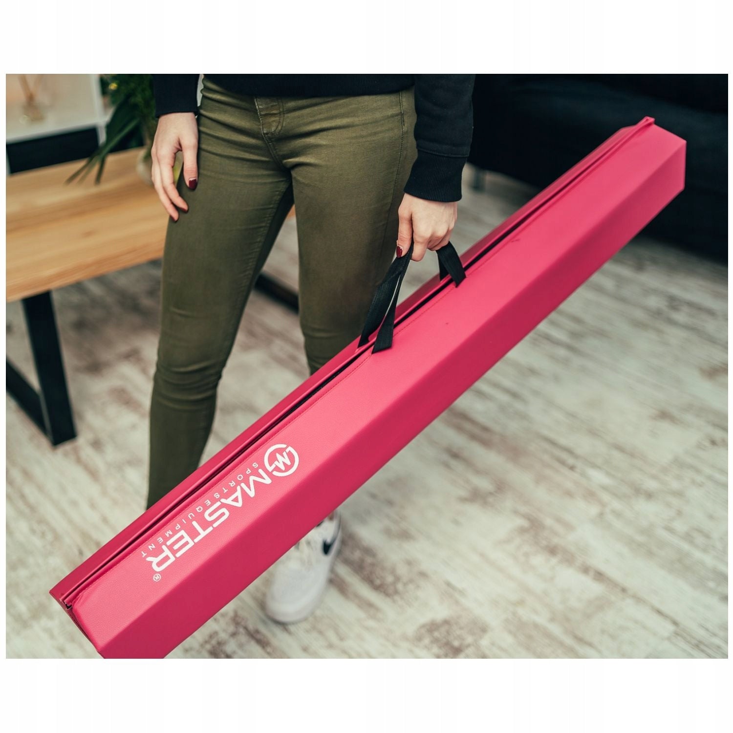 Gymnastic Equivalent MASTER Pink Folding 240 cm Brand Master