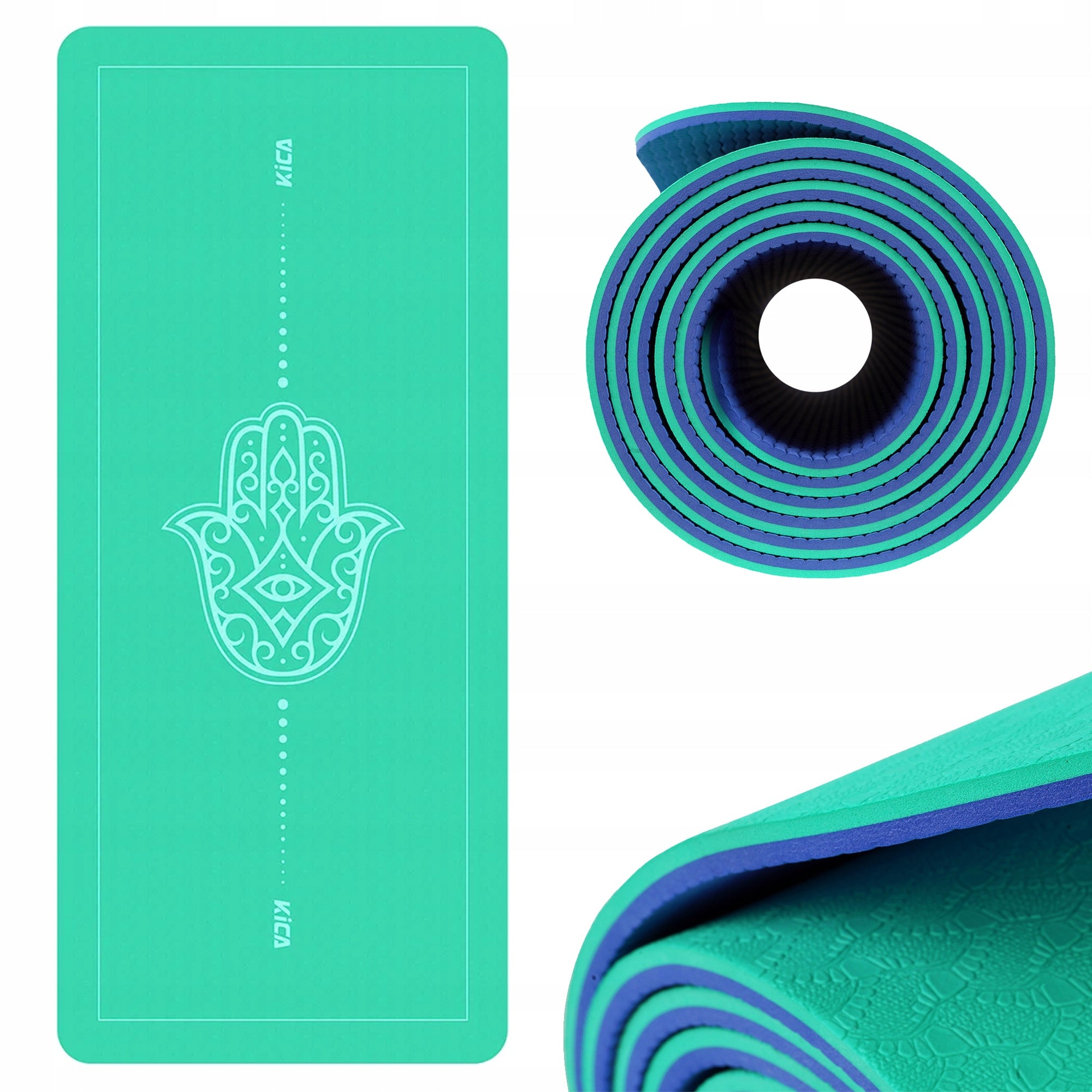 Gymnastic Mat for Pilates Yoga Exercise Fitness