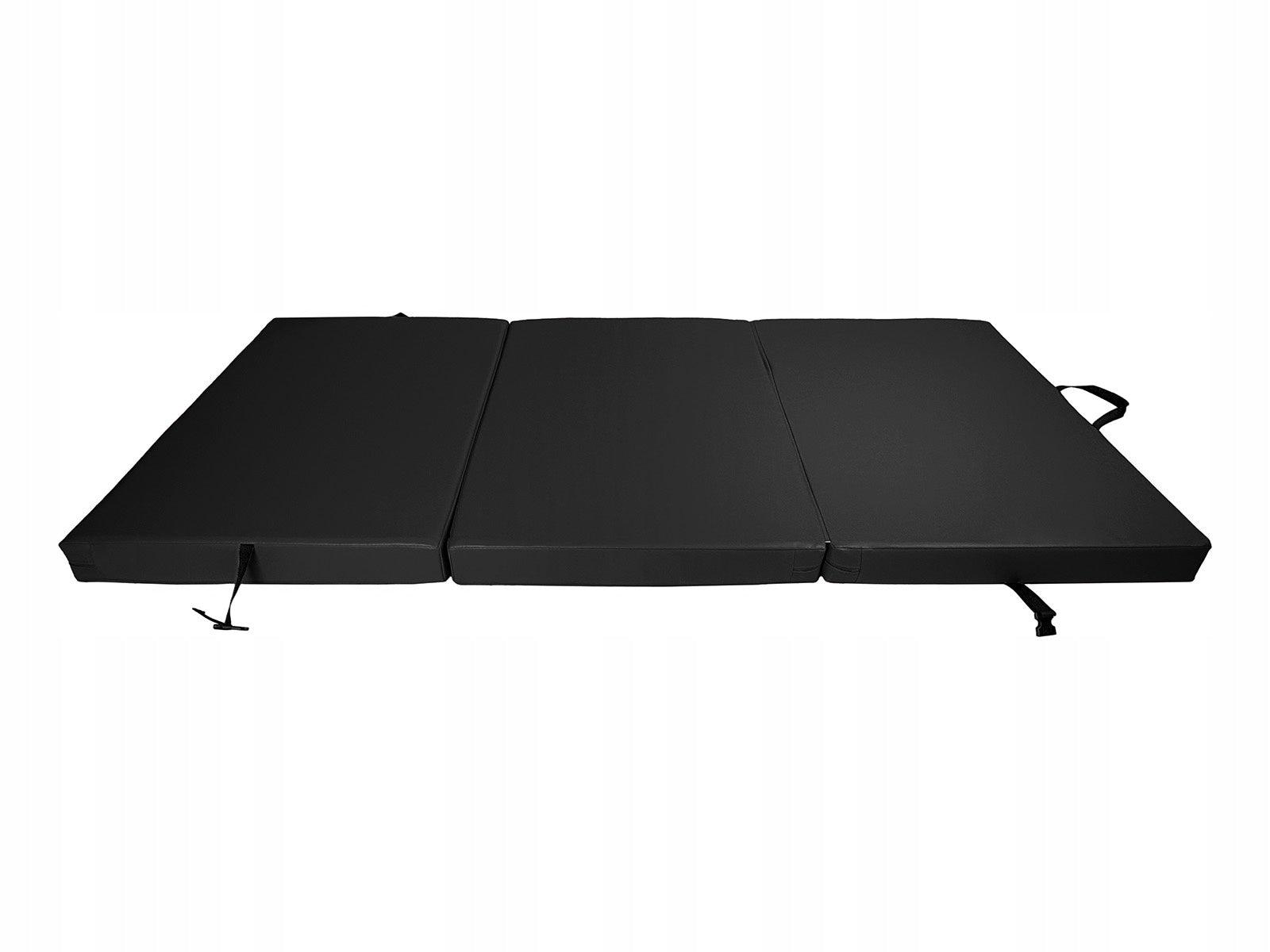 Gymnastic Mattress Folding 210x100x10 cm 3-Part Black UNDERFIT Length 210 cm