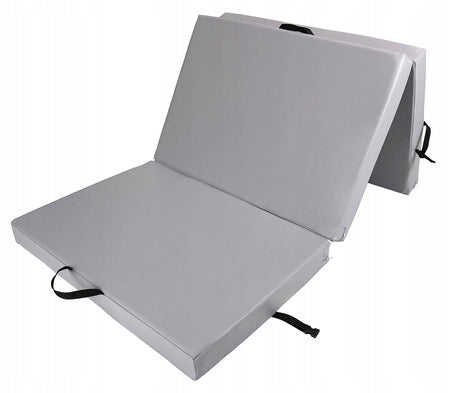 Gymnastic Mattress Folding 210x100x10 cm 3-Part Grey UNDERFIT Brand UNDERFIT