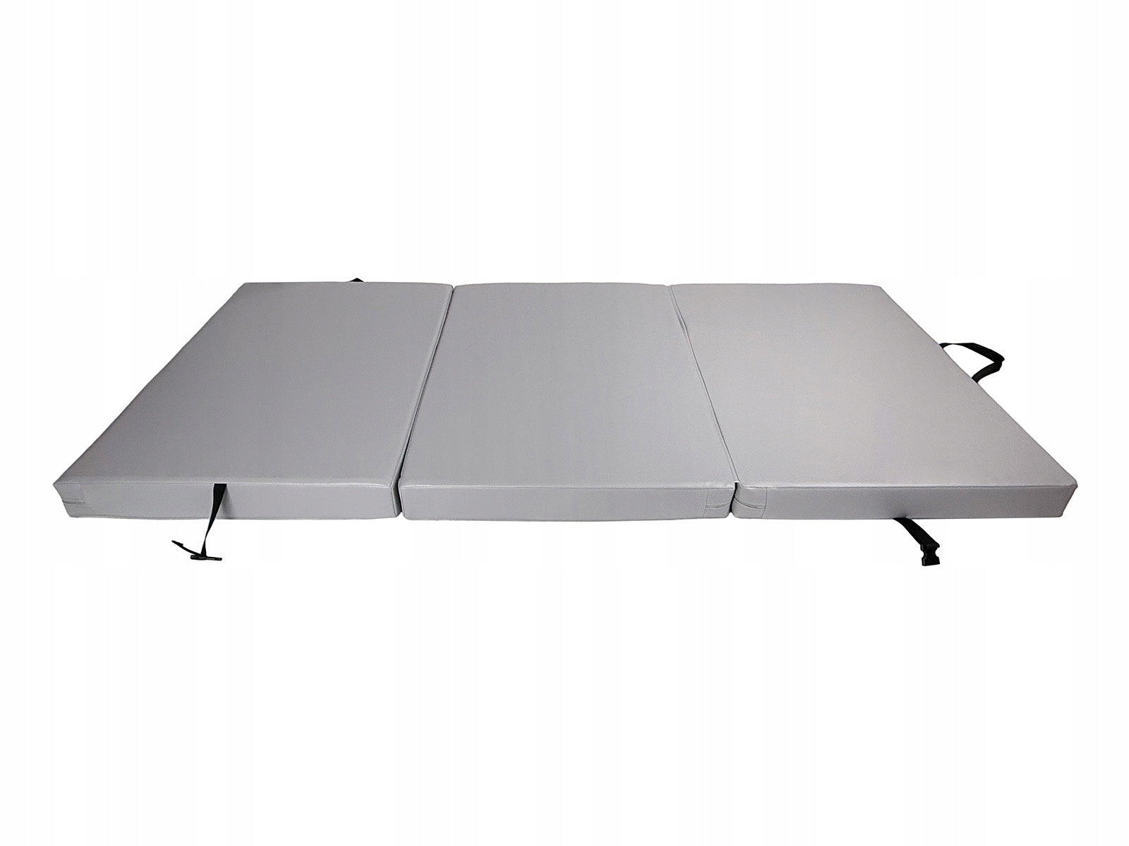 Gymnastic Mattress Folding 210x100x10 cm 3-Part Grey UNDERFIT Length 210 cm