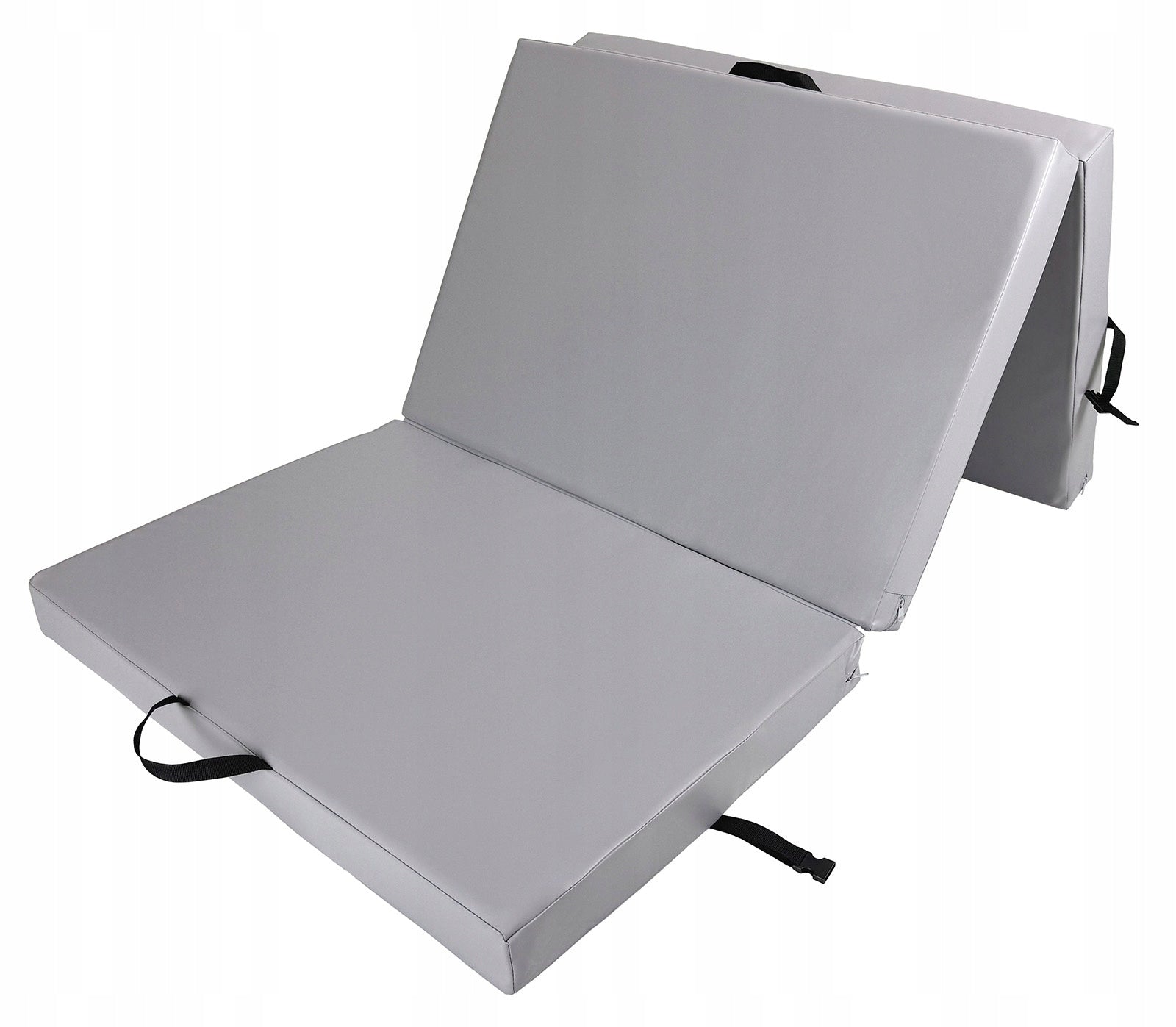 Gymnastic Mattress Folding 210x100x10 cm 3-Part Grey UNDERFIT