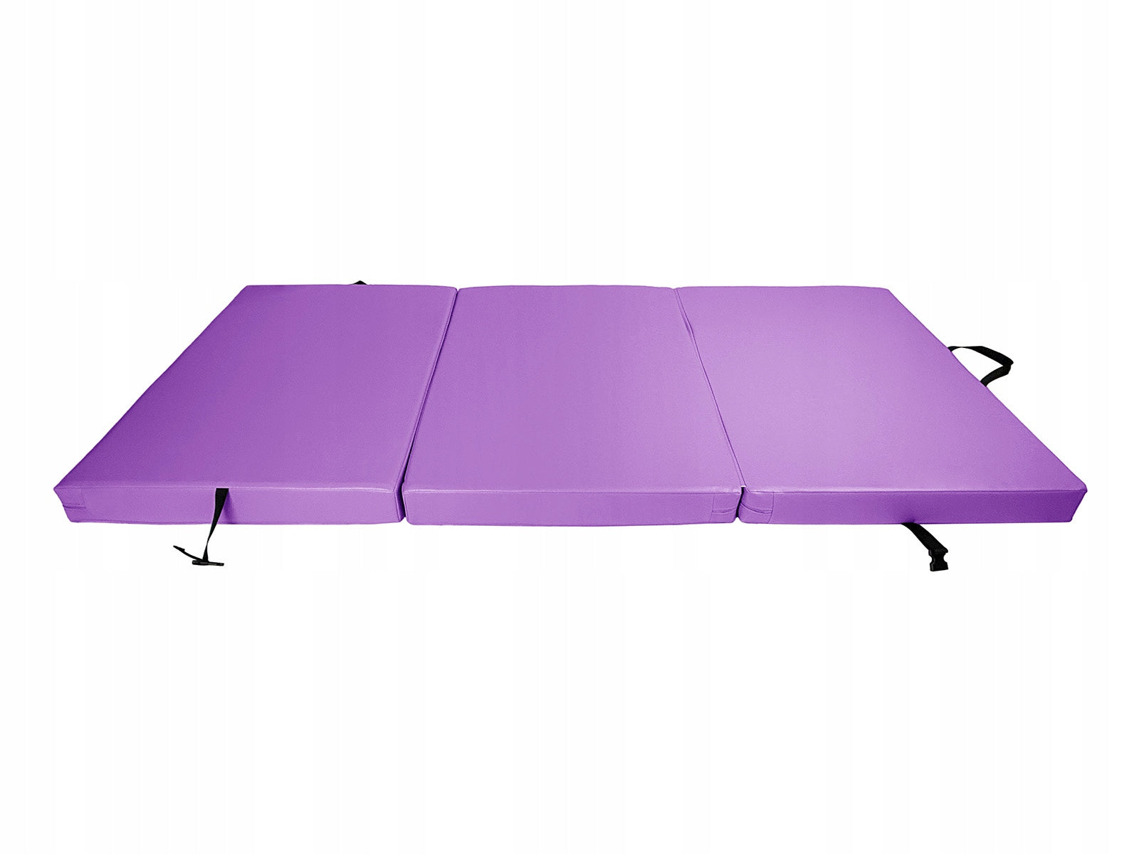 Gymnastic Mattress Folding 210x100x10 cm 3-Part Purple UNDERFIT Length 210 cm