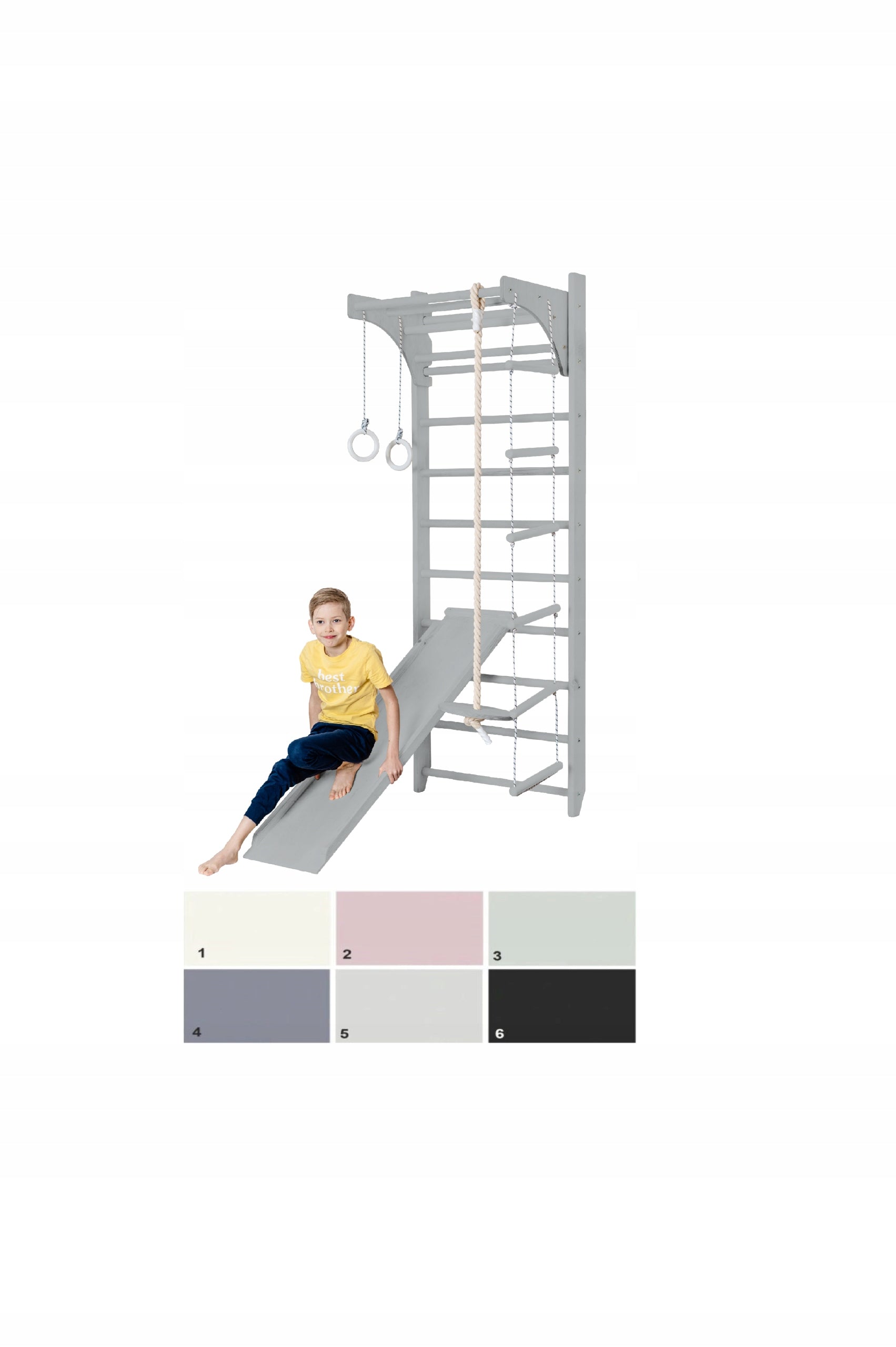 Gymnastic ladder 240cm DIFFERENT COLORS slide child's room Packaging status original