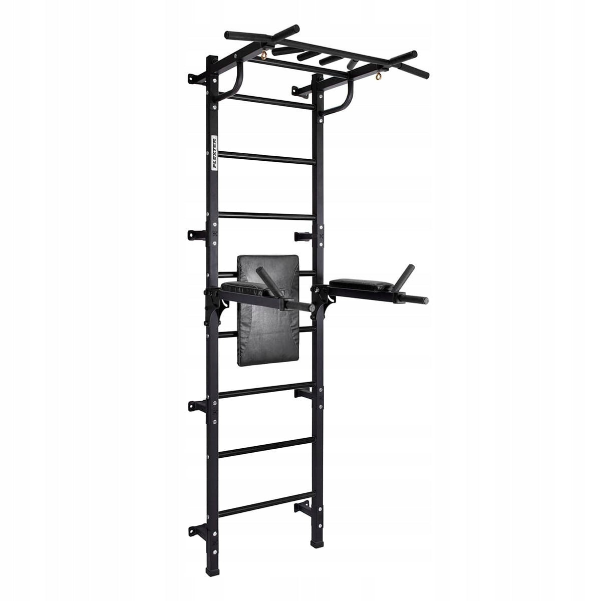 Gymnastic ladder Gamma Workout Grand with bar and handrails black