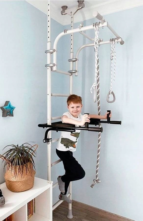 Gymnastic ladder Kometa 5 - black and white Brand Kometa