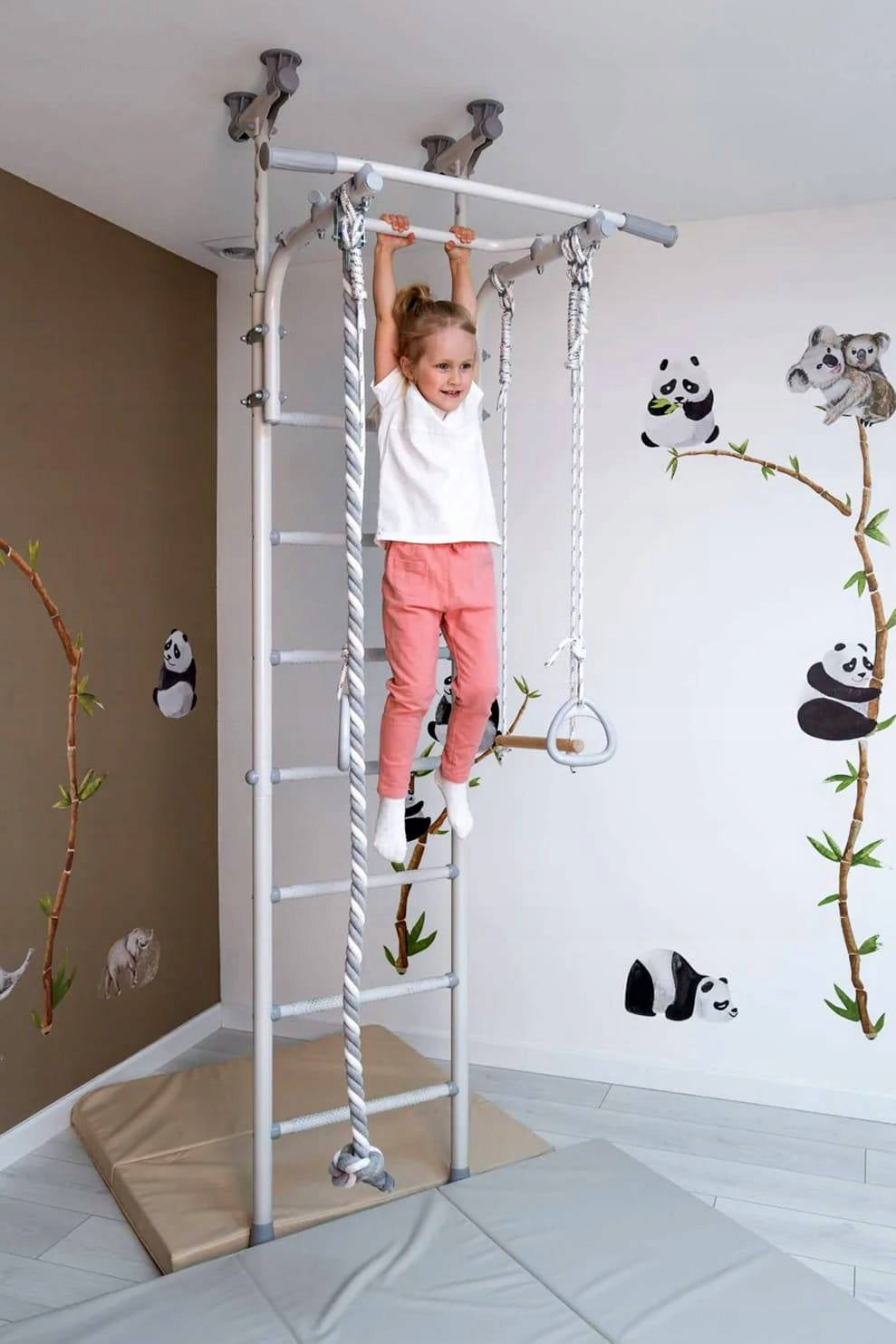 Gymnastic ladder Kometa 5 - black and white Manufacturer code 01.20.7.06.490.03.00-24
