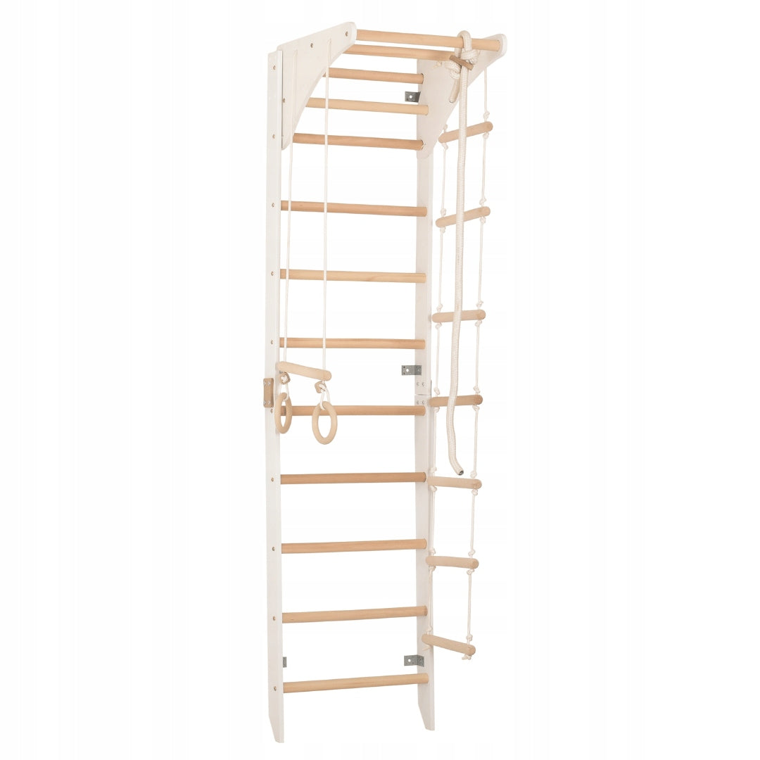Gymnastic ladder RINAGYM SPR C 230 cm white adjustable bar