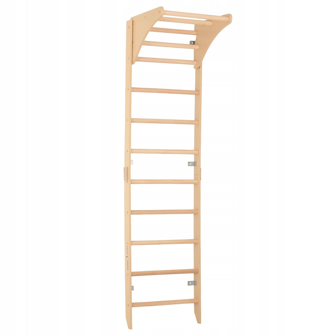 Gymnastic ladder SPR C PURE natural with adjustable bar RINAGYM