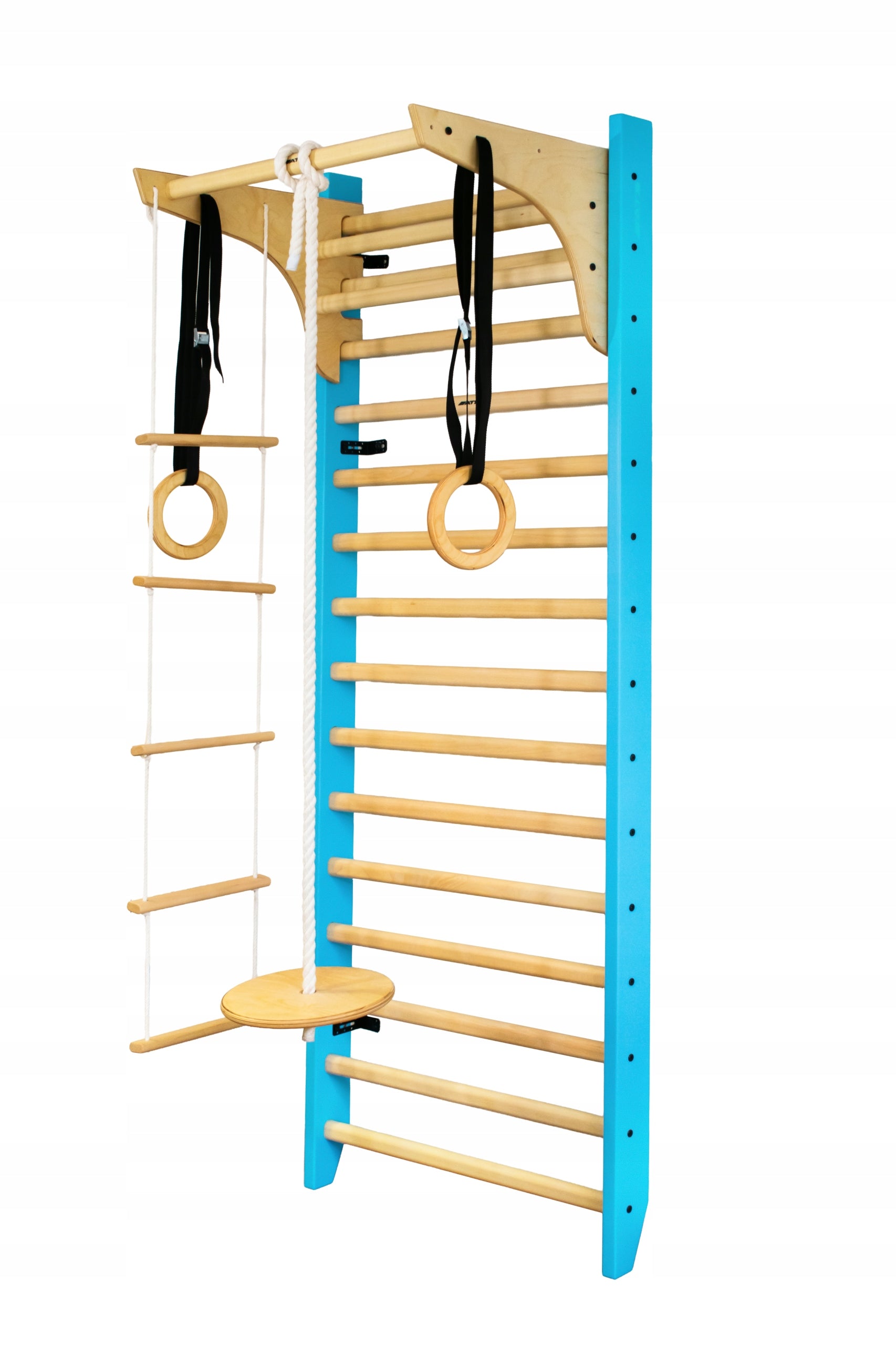 Gymnastic ladder for beech exercises for children and adults set ATS